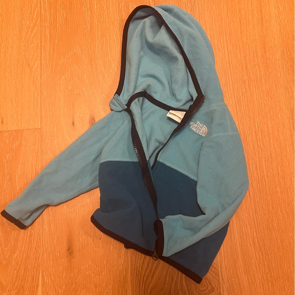 The North Face Light Blue Fleece Jacket